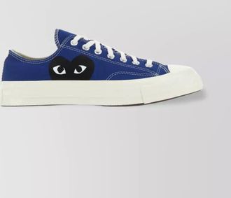 Comme Des Garçons canvas sneakers with reinforced toe cap