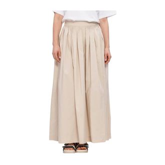 Object Object - Objpaige HW Skirt - Dames - Rokken - Beige - Maat: XS Katoen