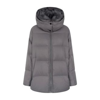 Yves Salomon Mujer, Chaquetas, Gris, Talla: M