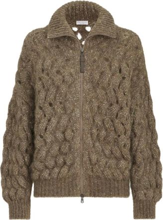 Brunello Cucinelli Mujer, Jerseys, Beige, Talla: M