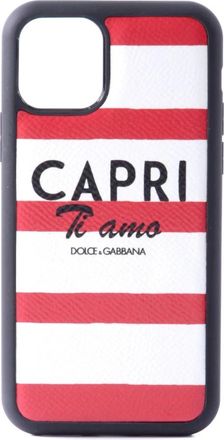 Dolce & Gabbana Phone Accessories, female, Red, Size: ONE SIZE Case iPhone 11 Pro