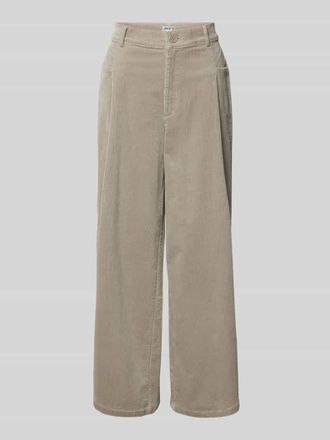 Jake*s Casual Loose Fit Cordhose mit Eingrifftaschen in Kitt, Gr&ouml;&szlig;e 42