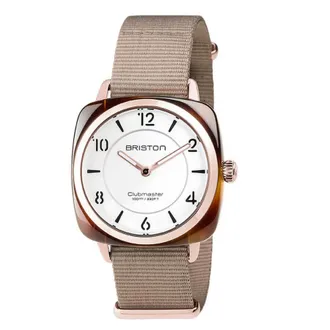 Briston Clubmaster White Dial Unisex Watch 17536.PRA.T.2.NT