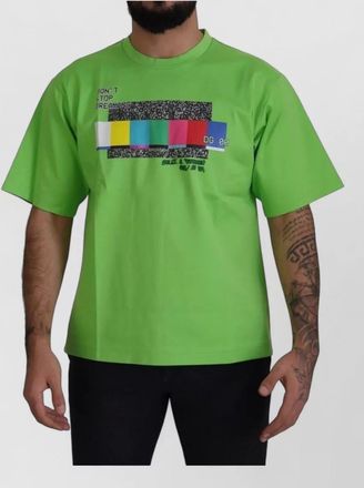 Dolce & Gabbana graphic cotton crew-neck t-shirt