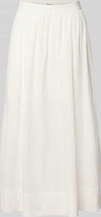 Selected Ausgestellter Maxi-Rock aus reiner Baumwolle Modell BLAIR in Weiss, Gr&ouml;&szlig;e 36
