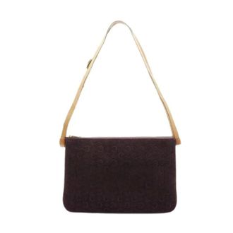 Celine Pre-owned Shoulder Bags, unisex, Red, Size: ONE SIZE Pre-owned Suede Shoulder Bag