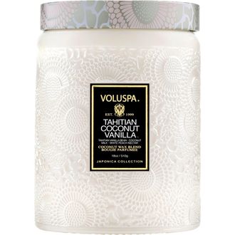 Voluspa Tahitian Coconut Vanilla Large Candle at Nordstrom