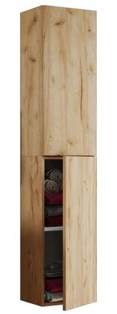 ebuy24 Muebles De Ba&ntilde;o Armario Alto Armario De Ba&ntilde;o Lendas 150x33x22 - Vcm