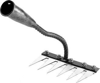 OEM Rastrillo De Acero Al Carbono Para Desherbar, Rastrillo De Metal Resistente Para Jard&iacute;n, Rastrillo De Hierro Para Jardiner&iacute;a Y Deshierbe, Rastrillo Pa