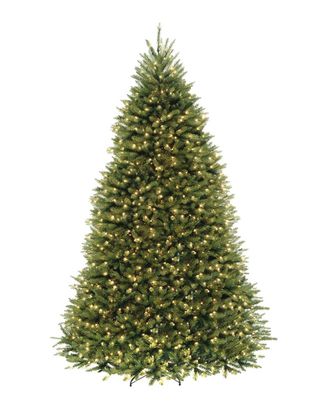 National Tree Company 9Ft Dunhill Fir Tree With Clear Lights