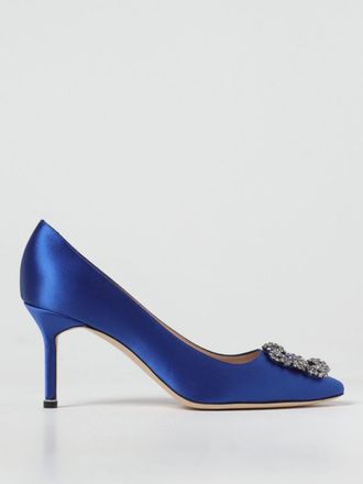 Manolo Blahnik Pump MANOLO BLAHNIK Woman color Royal Blue