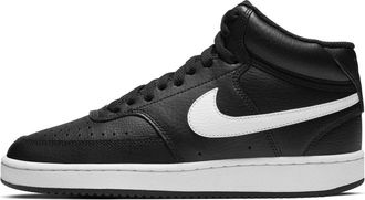 Nike (WMNS) Nike Court Vision Mid Black And White CD5436-001