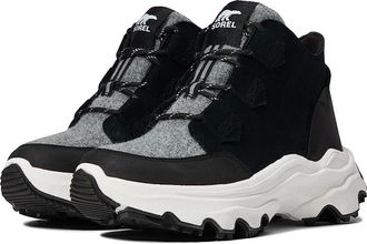 Sorel Kinetic Breakthru Caribou 2028281-010 Womens Black Snow Boots GAL176