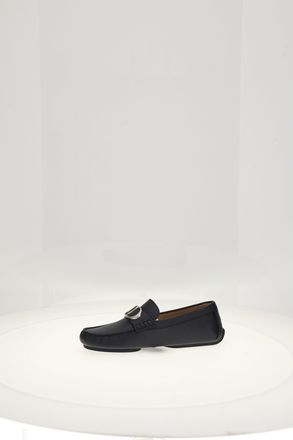 Dior Mens Lace-Up Shoes Roadie Blue Flat