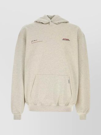 Represent cotton logo-print hoodie