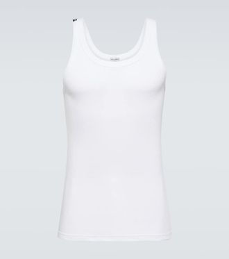 Dolce & Gabbana Logo cotton tank top