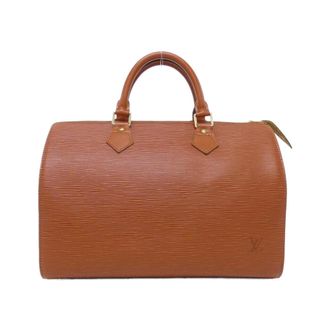 Louis Vuitton Brown Leather Boston Bag (Pre-Owned)