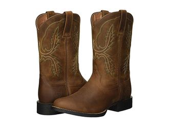 Ariat Sport Stratten Cowboy Boots Distressed Brown 1 : 10.5 D - Medium