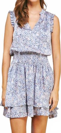 Pinch Design Maeve Floral Dress In Blue