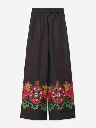 La DoubleJ Floral Palazzo Pants