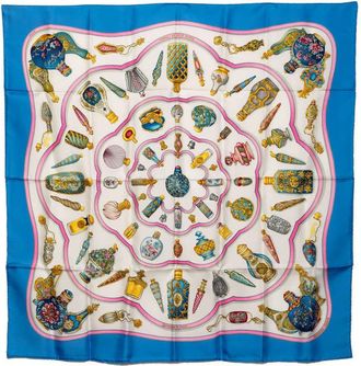 Herm&egrave;s Pre-owned Hermes Qu Importe Le Flacon Silk Scarf 90 Ladies 0Y90PYAIBF9MZ522