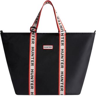 Hunter Womens Roberts Jacquard Handbag - Black - One Size