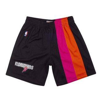 Mitchell & Ness Sportswear, male, Multicolor, Size: XL Miami Heat Basketball Shorts 2005 Swingman
