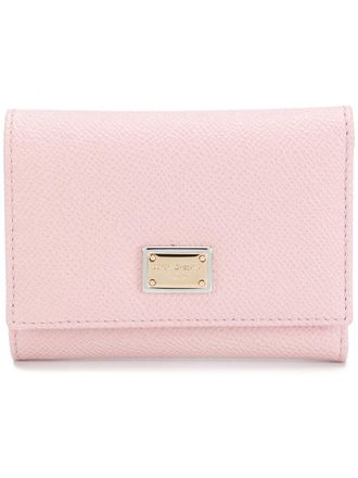 Dolce & Gabbana DAUPHINE CALFSKIN WALLET - Pink