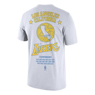 Nike Courtside City Edition Los Angeles Lakers Tee Grey DA7289-100