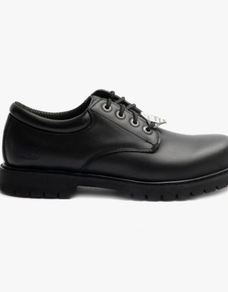 Skechers Mens Skechers Work 77041EC COTTONWOOD ELKS SR Mens Occupational Shoes Black - Size: 12