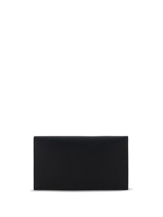 Saint Laurent Womens Leather Pochette Nero Calf Bos Taurus Beauty Cases