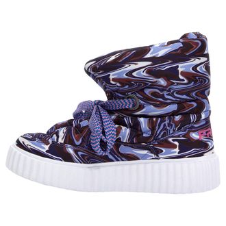 Freddy Puff Boot stampa fantasia con imbottitura in pile