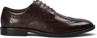 PAUL ANDREW herenschoenen, donkerbruine wingtip brogue derbys - Cambridge