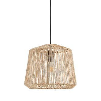 La Redoute Interieurs Hanglamp in hennep &Oslash;35 cm, Yaku