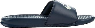 Nike Heren Benassi JDI Sliders (Marineblauw)