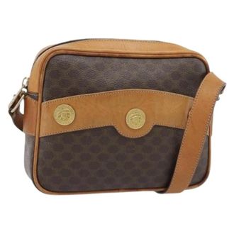 Celine Pre-owned Cross Body Bags, female, Brown, Size: ONE SIZE Pre-owned Vintage Shoulder Bag