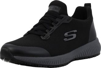 Skechers Mens Burst Deal Closer Trainers, with Lace-Up Closure, Air-Cooled, Black, Soot., 41 EU X-Weit