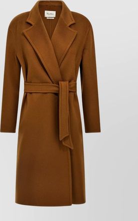 Max Mara sophie belted knee length coat with back vent