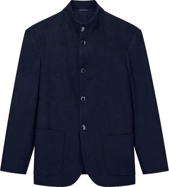 Giorgio Armani Blazer One Shot - Heren - Blazers - Blauw - XL - Wol - Jassen