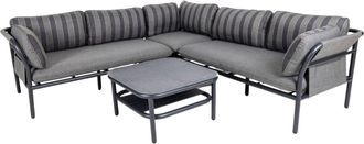 Kactus Republic Conjunto de sofá esquinero con capacidad para 4 a 5 px