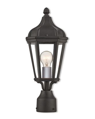 Livex Lighting Livex Morgan 1 Lt TBK Outdoor Post Top Lantern