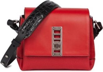 Proenza Schouler red leather cross-body bag