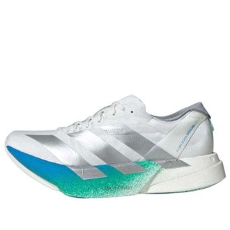 adidas (WMNS) adidas Adizero Adios Pro 4 Crystal White Matte Silver Glory Green JR6354