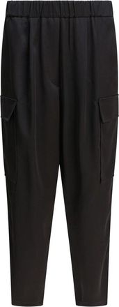 Semper Cargo Broek - Dames - Slim Fit Broeken - Zwart - M - Broeken