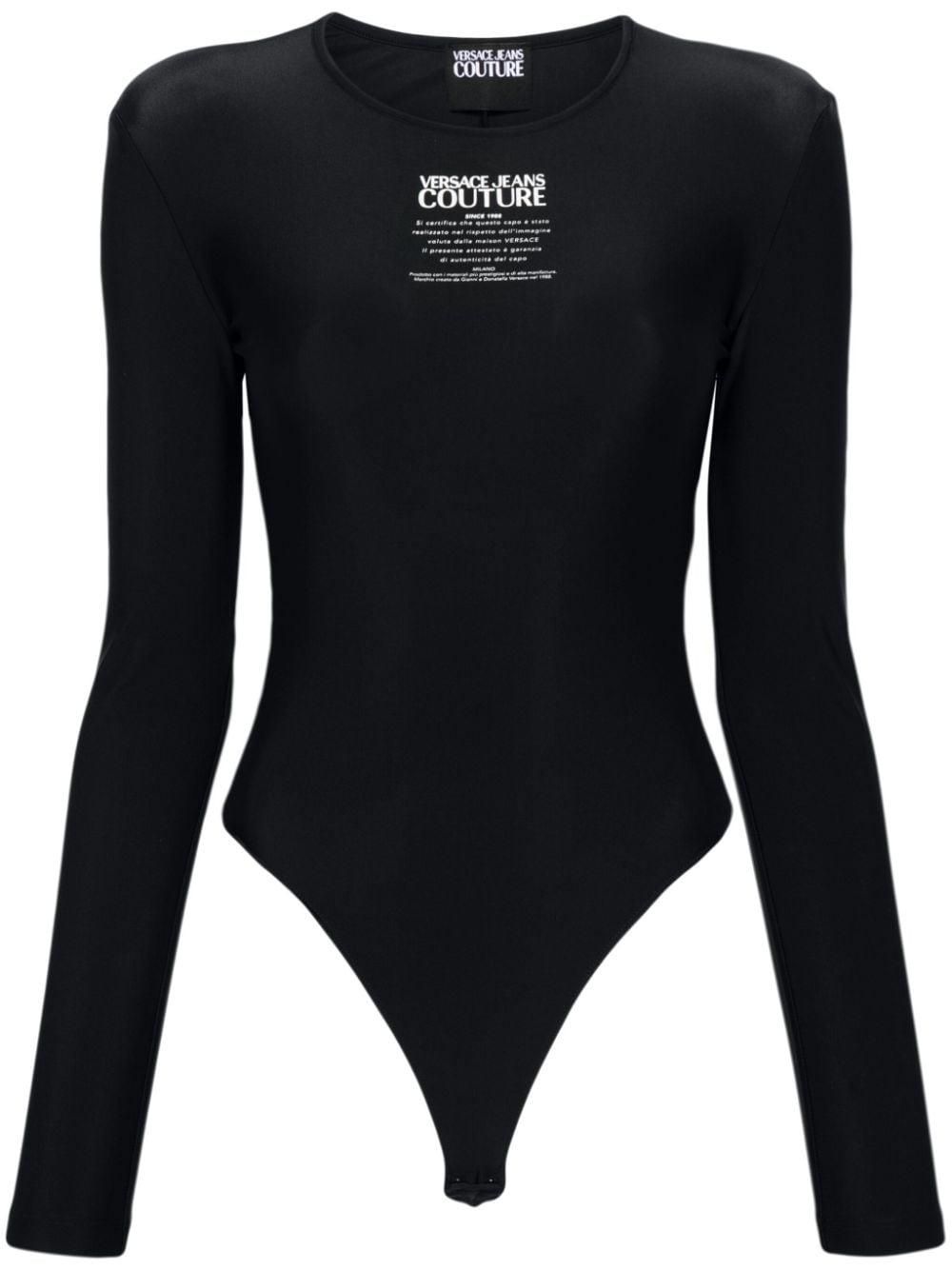 Women's Versace Jeans Couture Long Sleeve Bodysuits - up to