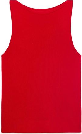Mango Fitted Knit Tank in Red at Nordstrom, Size X-Large
