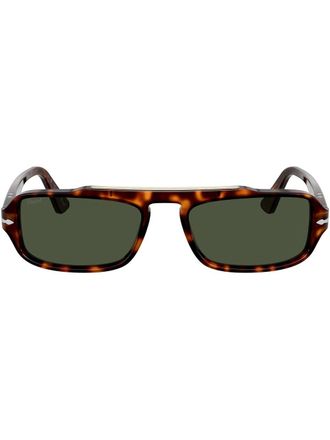 Persol Occhiali da sole rettangolari - Verde