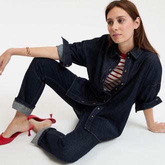 La Redoute Collections Denim overhemd, Signature APOLLINE