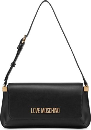 Love Moschino Borsa a spalla con logo - Nero