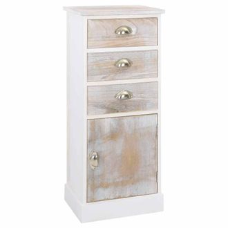 vidaXL Armario Auxiliar De Madera De Paulownia 38x28x86 Cm Vidaxl